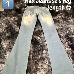 Wax Jean Women's Light Blue Flare Jeans